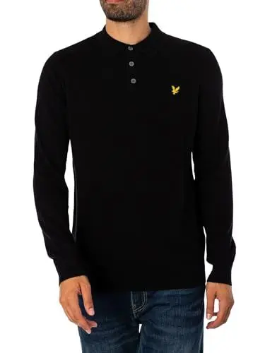 Produktbild: Lyle & Scott Longsleeve Knitted Poloshirt Herren - S