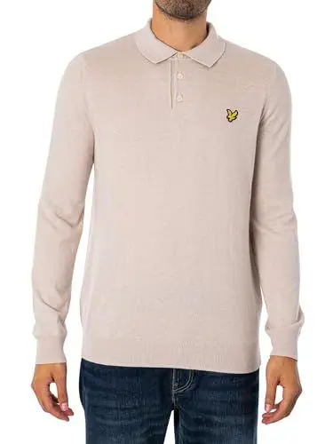 Produktbild: Lyle & Scott Longsleeve Knitted Poloshirt Herren - XL