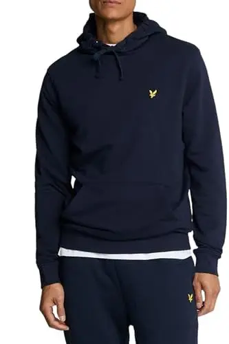 Produktbild: Lyle & Scott Hoodie für Herren – 100% Baumwolle | Basic Design und Premium Qualität | XS-XXL