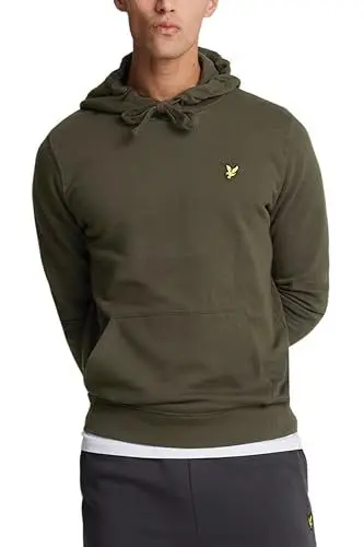 Produktbild: Lyle & Scott Hoodie für Herren – 100% Baumwolle | Basic Design und Premium Qualität | XS-XXL
