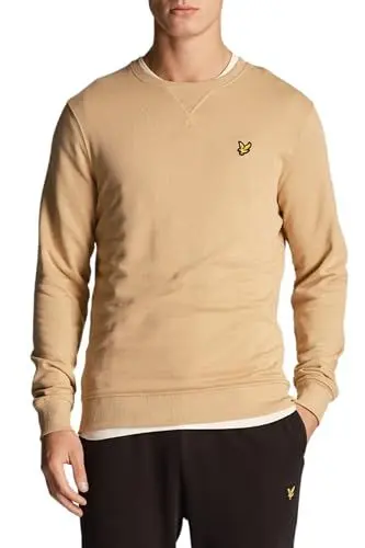 Produktbild: Lyle & Scott Premium Sweatshirt für Herren – 100% Baumwolle | Basic Design und Atmungsaktiv | XS-XXL