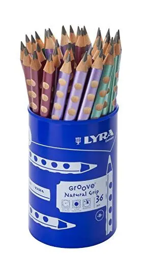 Produktbild: Lyra Groove Jumbo Graphitstift, metallic lackiert, RD36