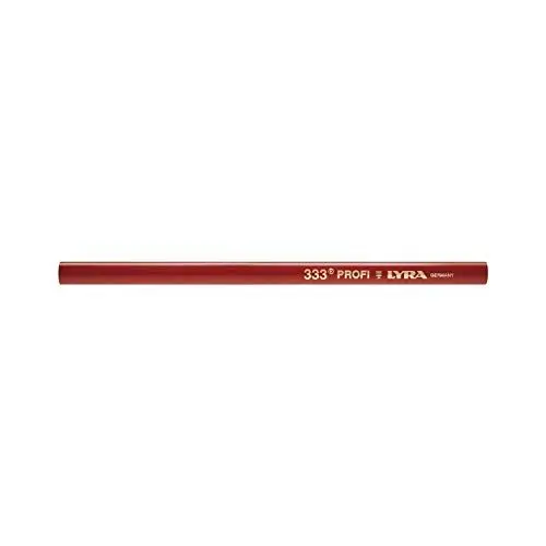 Produktbild: Lyra L4332113, LYRA Zimmermannstift 333® oval 24 cm lang gespitzt, Bleistift in Profi-Ausführung, ideal für Markierungen auf Holz, Display mit 100 Stück