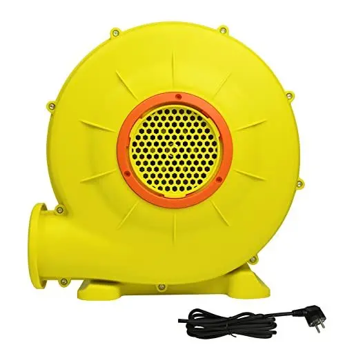 Produktbild: LZQ 350W Elektrische Luftpumpe, Luftgebläse Hüpfburg Gebläsepumpe Ventilator mit Griff für aufblasbare Spielzeuge, geräuscharmen Betrieb, 220-240V