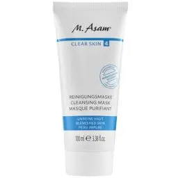 Produktbild: M. Asam CLEAR SKIN Reinigungsmaske (100 ml) – Beruhigende Tonerde-Gesichtsmaske, Bekämpft Pickel, Unreinheiten & minimiert Poren, Gesichtspflege mit Heilerde für natürlich schöne Haut, vegan