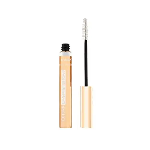Produktbild: M. Asam MAGIC FINISH CLEAR LASH & BROW STYLER transparent (7ml) – Farbloses Gel für perfekte Wimpern & Augenbrauen, als Primer & Topcoat für besseren Mascara Halt, mit Koffein, Augen Make-up