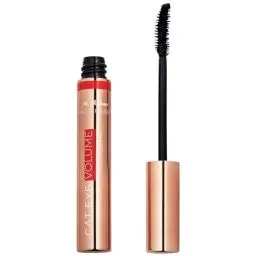 Produktbild: M. Asam MAGIC FINISH Cat Eye Volume Mascara Deep Black (10ml) – Wimperntusche mit geschwungener Bürste für verführerisches Volumen, mit Rambutan Extrakt, Make-up für Volumen & Schwung