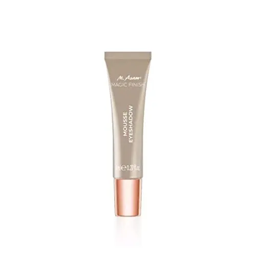 Produktbild: M. Asam MAGIC FINISH Mousse Eyeshadow Angel-Eyes (8 ml) – Langanhaltender Metallic Lidschatten mit Glitzer-Effekt, Vegan, Make-up für Ausdrucksstarke Augen