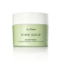 Produktbild: M. Asam VINO GOLD 24h Gesichtscreme (100 ml) – 24h Tagescreme & Nachtcreme Gegen Linien & Fältchen, Schutz Vor Vorzeitiger Hautalterung, Anti-Aging, Vegane Gesichtspflege