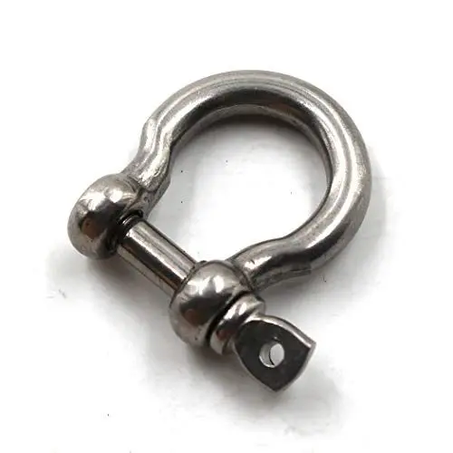 Produktbild: M12 Schäkel 304 Edelstahl Ring Schäkel (Packung mit 1)