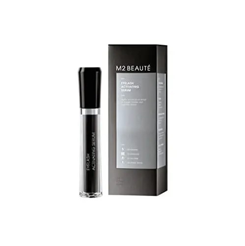 Produktbild: M2 BEAUTÉ - Der Wimpern-Wachstumsbooster für Ergebnisse nach 6-8 Wochen, fördert Wachstum & Dichte, mit Biotin, Vitamin B7, Hyaluron, Arginin & Provitamin B5, EYELASH ACTIVATING SERUM, 4 ml