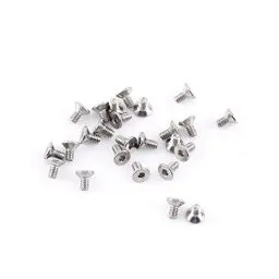 Produktbild: m2 schrauben,M2 Senkkopfschrauben,Schrauben M2 Senkkopf,M2 Schrauben,M2 Rvs M2 Hex Vis M2 250 Stück M2 Innensechskantschrauben Bolzen Mit Sechskantmuttern Sortiment A2 Edelstahlkappenkopf (C: Flacher