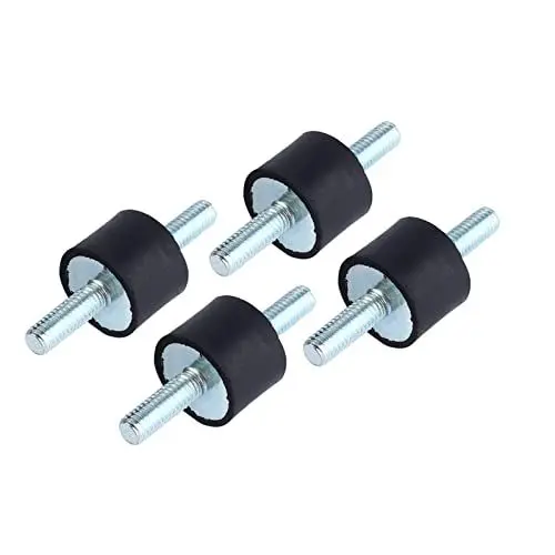 Produktbild: M6 Anti-Vibrations-Isolator-Halterung, Gummipuffer M6, Stoßdämpfer Anti Vibration Gummipuffer Isolator Halterungen Schwingungsdämpfer Gummi-Vibrations-Isolator-Gummi-Stoßdämpfer-Dämpfer M6 20 * 15