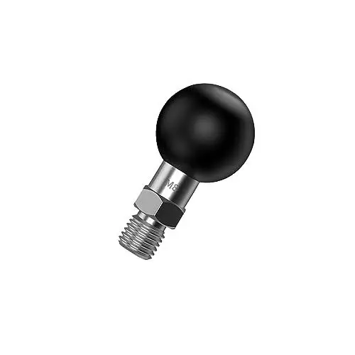 Produktbild: M8 Schraube mit 1 Zoll Kugelhalterung Schrauben für Rückspiegel Motorrad Verbindungsarm Kompatibel Ram Mount Motorrad Handyhalterung（M8-01）