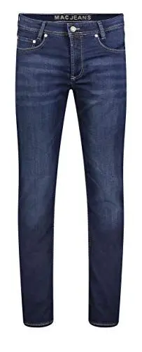 Produktbild: MAC Herren Straight Leg Jeanshose Jog'n Jeans, Blau (Dark Blue Authentik used H743), W36/L34 (Herstellergröße: 36/34)
