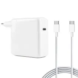 Produktbild: MacBook Pro Ladegerät,67W ladekabel MacBook USB C Mac Ladegerät für MacBook Pro 16, 15, 14, 13 Zoll 2021, 2020, 2019, 2018, MacBook Air 2020, 2019, 2018, iPad Pro, mit 6.5ft USB C zu C Ladekabel