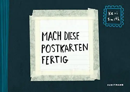 Produktbild: Mach diese Postkarten fertig: Postkartenbuch mit 48 Karten: Postkartenbuch mit 50 Karten