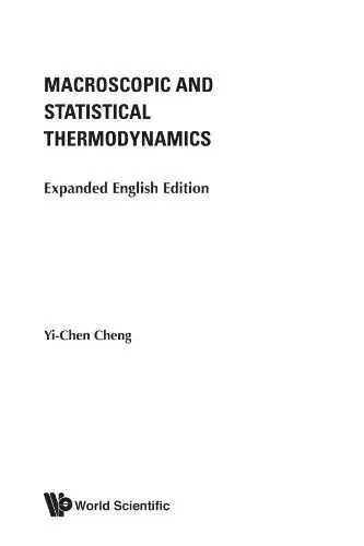 Produktbild: Macroscopic and statistical thermodynamics: expanded english edition