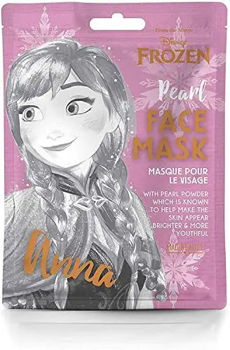 Produktbild: MAD Beauty Disney Gesichtsmaske Anna aus Frozen die Eiskönigin - feuchtigkeitsspendende & erfrischende Tuchmaske für gepflegte Haut und einen schönen Teint