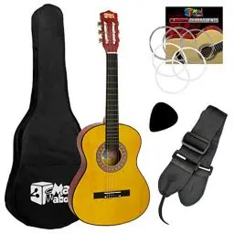 Produktbild: Mad About CLG1-14-PACK klassik gitarre Spanische Konzertgitarre - 1/4 Größe, Ideal für Kinder im Alter von 4-5 Jahren