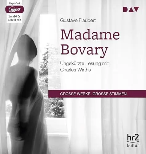 Produktbild: Madame Bovary: Ungekürzte Lesung mit Charles Wirths (2 mp3-CDs)