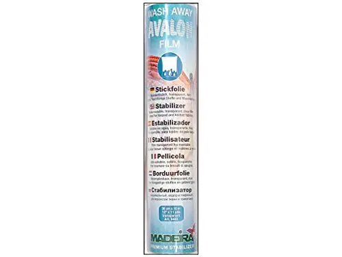 Produktbild: Avalon Film Stickfolie wasserlöslich 30cm transparent 1