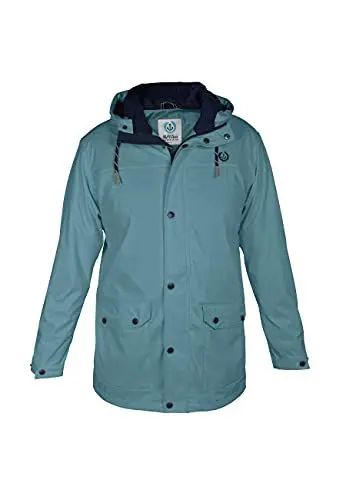 Produktbild: MADSea Herren Regenjacke Friesennerz 63080 Petrolblau, Farbe:petrolblau, Größe:S