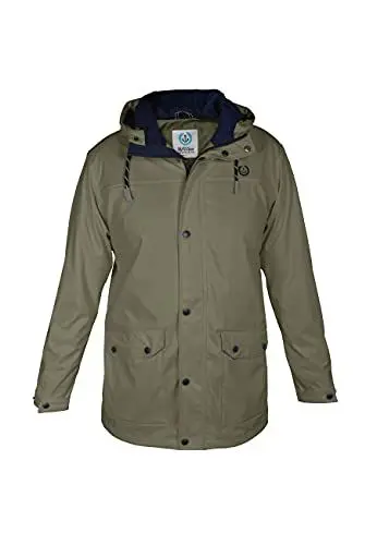 Produktbild: MADSea Herren Regenjacke Friesennerz 63093 Oliv, Farbe:oliv, Größe:XL