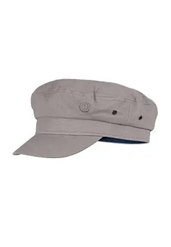 Produktbild: MADSea Unisex Canvas Elbsegler Schirmkappe Schirmmütze, Farbe:grau, Größe:M
