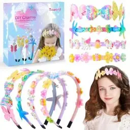 Produktbild: Mädchen Geschenke Bastelset Kinder Spielzeug ab 6-12 Jahre Haarreifen, Einhorn Haarschmuck Basteln Mädchen Adventskalender Geschenkideen Weihnachtsgeschenke Geburtstagsgeschenk Ostergeschenke Kinder