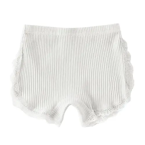 Produktbild: Mädchenhose, reine Baumwolle, Kinderhose, dünne Kinderunterwäsche, Baby-Leggings Pro 140 (White, 4-5 Years)