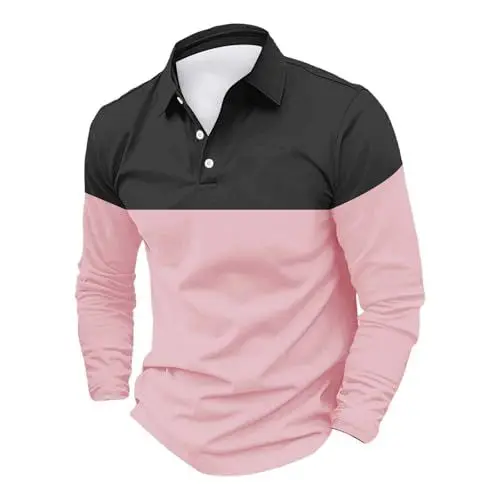 Produktbild: Männer Hemd Leicht Herren Hemd Herren Hemd Unifarben Langarm Passform Hawaii Hemd Männer Baumwolle Longsleeve Herren Sport Big and Tall Herren Deals t-Shirts für Herren Langarm
