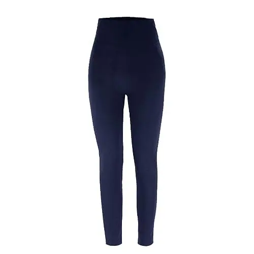 Produktbild: Männer Leggings Sexy Damen Four Seasons atmungsaktive Nahtlose Yoga-Kleidung Fitness-Anzug Sport-Yoga-Hose Leggins Schwarz M (Navy, M)