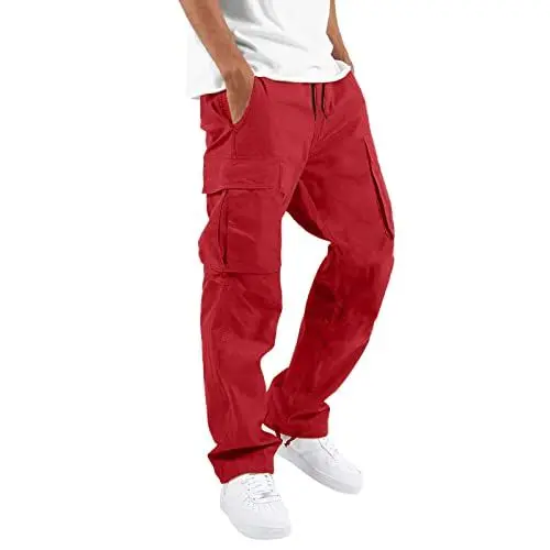 Produktbild: Generisch Sweathose In Stretch Denim MäNner Cargo Jogging Jeans Cargohose Jeans Herren Men Casual Office Pants Pegador Herren