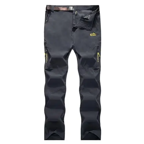 Produktbild: Männer Taschen Freizeit Solide Hose Herren Stretchy Skinny Cargo Herren Jogginghose Herrenhosen Wanderbekleidung Herren Casual Taille Sport Solide Hosen #I-Dunkelgrau,4XL