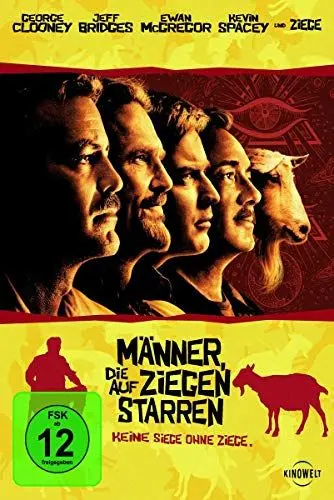 Produktbild: Männer die auf Ziegen starren