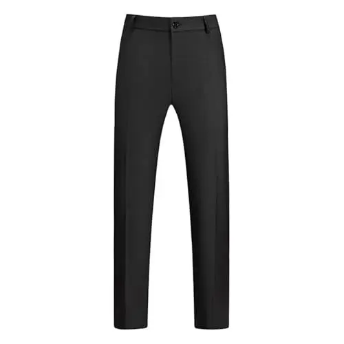 Produktbild: männer Stoffhose Anzug Chino Hose beige Herren Chino Hose Men Stretch Regular fit 42/32 Elegante Schlupfhosen für Herren Hose Herren schwarz Regular fit Anzug