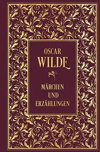 Produktbild: Märchen und Erzählungen: mit Illustrationen von Aubrey Beardsley und Alfons Mucha: Leinen mit Goldprägung