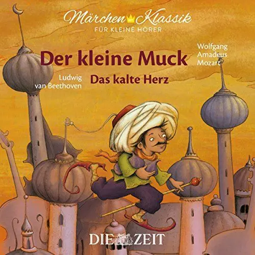 Produktbild: Märchen-Klassik für kleine Hörer: Der kleine Muck & Das kalte Herz: mit Musik von Wolfgang Amadeus Mozart und Ludwig van Beethoven (Märchen-Klassik ... Bekannte Märchen mit der schönsten Klassik)