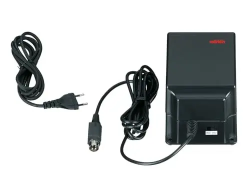 Produktbild: Märklin 60041 – Hochleistungs-Schaltnetzteil – 60VA Leistung – Kompaktes Design – Modelleisenbahn-Zubehör – Universal-Einsatz – 240V