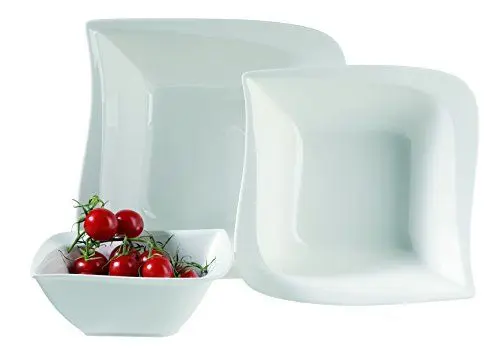 Produktbild: Mäser Serie La Musica, Schalenset 3-teilig, Porzellan, weiß