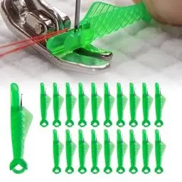 Produktbild: MAEXUS Needle Threader Einfädelhilfe für Nähnadeln Fish Mouth Sewing Machine Needle Threader Nadel-Einfädler Automatischer Nadeleinfädler für Handnähmaschinen und Nähmaschinen (20 Pieces)
