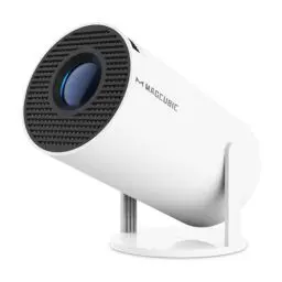 Produktbild: Mini Beamer 4K Unterstützt Android 11, Smart Projector 5G WiFi 6 BT 5.0, Mini Projektor Full HD 1080P Unterstützt 200ANSI 8000L Auto Horizontal Trapezoid Correction (weiß)