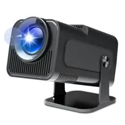 Produktbild: Magcubic Neu HY320 Tragbarer Projektor, 4K FHD Natvie 1080P Smart Beamer 10000 Lumen mit WiFi 6, BT 5.0, 180 Grad Drehung, Automatische Trapezkorrektur, Integriertes Android 11.0, Schwarz