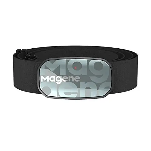 Produktbild: Magene H603 Pulsmesser Brustgurt HRM Fitness Tracker IP67 wasserdichte Unterstützung Bluetooth 4.2 und ANT+, Kompatibel Wahoo, Zwift, Strava, Elite HRV Blau