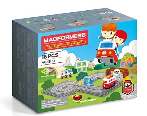 Produktbild: Magformers City Bus Track Set