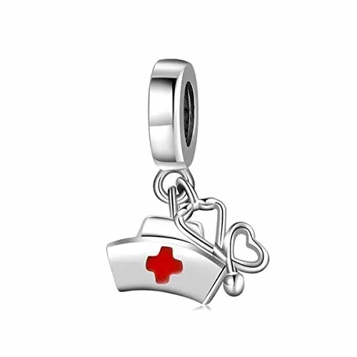 Produktbild: Magic Charms Damen Bead Charm Anhänger 925 Sterling Silber mit Liebe Herz Blume Bead Charms für Frauen Vergleichen mit Europäische Armbänder und Halskette