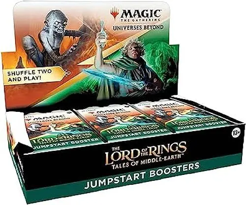 Produktbild: Magic: The Gathering The Lord of the Rings: Tales of Middle-earth Jumpstart Booster Box (18 Packs) - 2-Player Card Game (Englische Version)