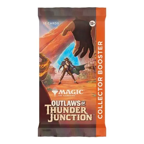 Produktbild: Magic: The Gathering – Outlaws von Thunder Junction Sammler-Booster (15 Magic-Karten) (English Version)