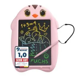 Produktbild: Magicat LCD Schreibtafel Kinder 8,5-Zoll Zeichentafel inkl. 6 Malvorlagen I Perfektes Nikolaus- oder Adventsgeschenk I kreative Magic Schreibtafel für Kids I Warentest Online Note 1,0